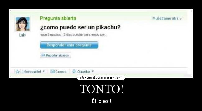 TONTO! -
