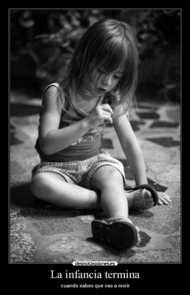 La infancia termina -