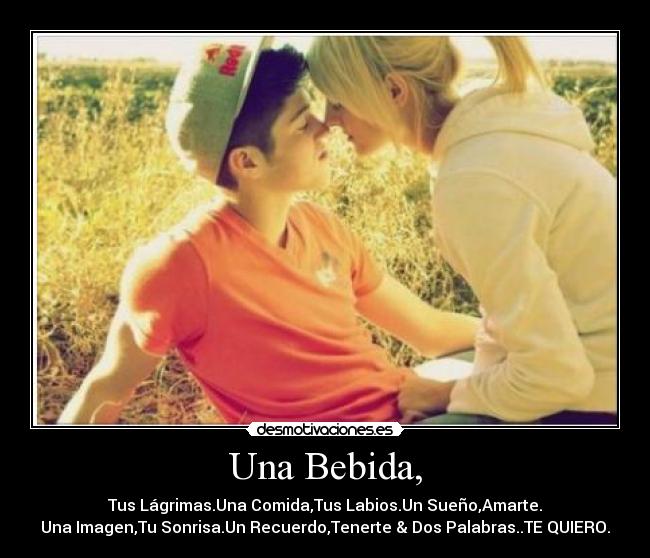 Una Bebida, - 