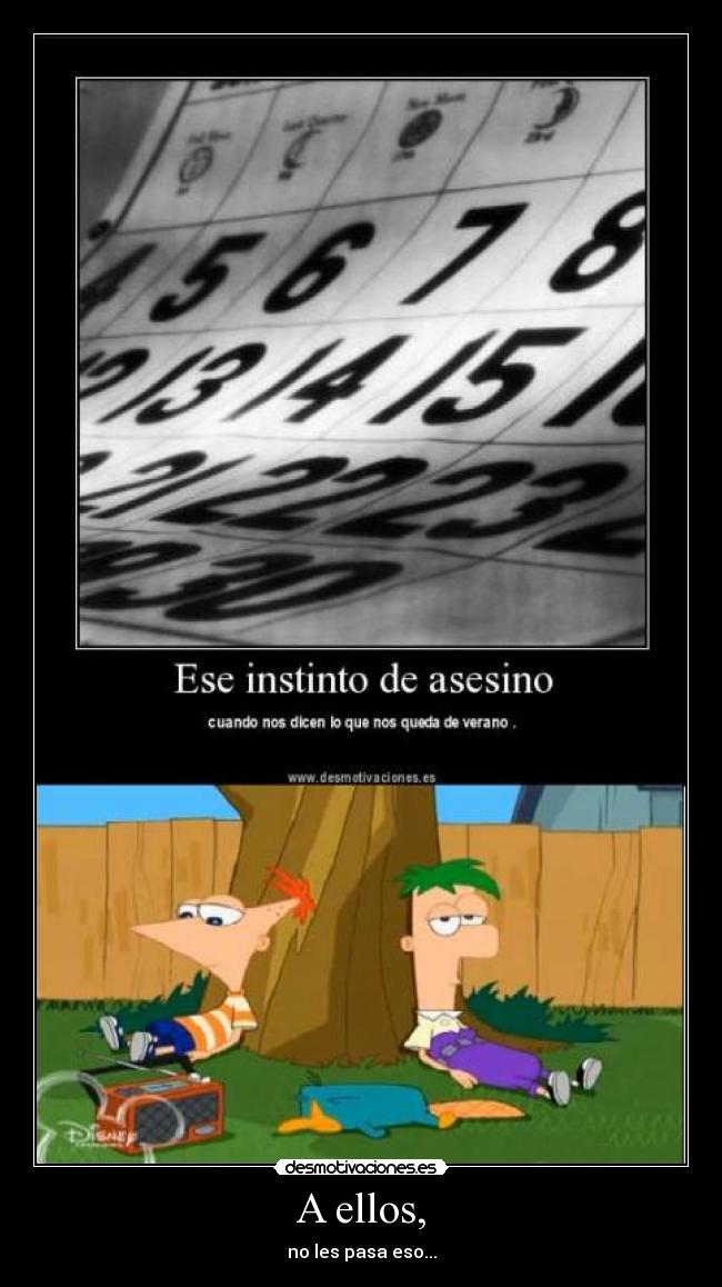 carteles verano phineasferb desmotivaciones