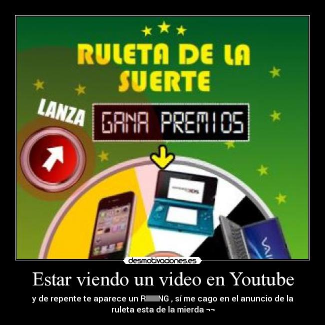 carteles youtube desmotivaciones