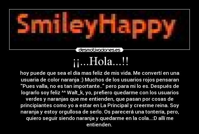 ¡¡...Hola...!! - 