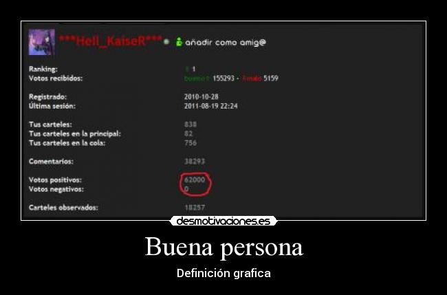 Buena persona -
