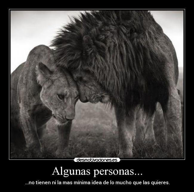 Algunas personas... - 