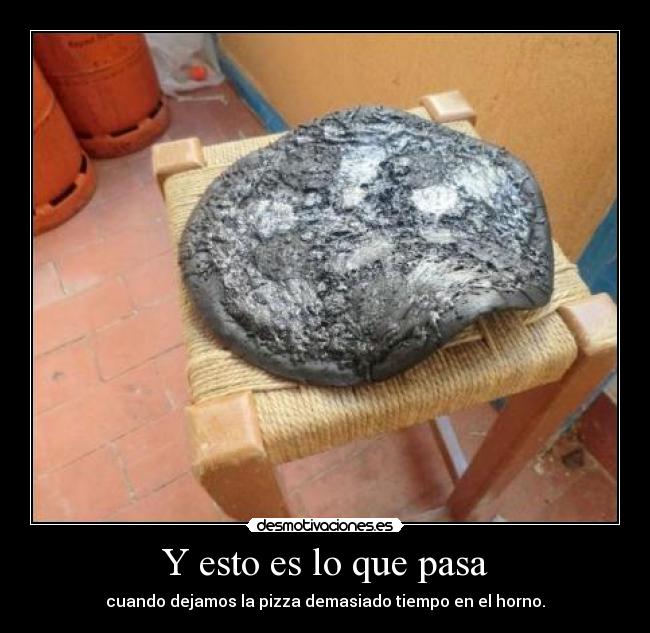 Y esto es lo que pasa - 