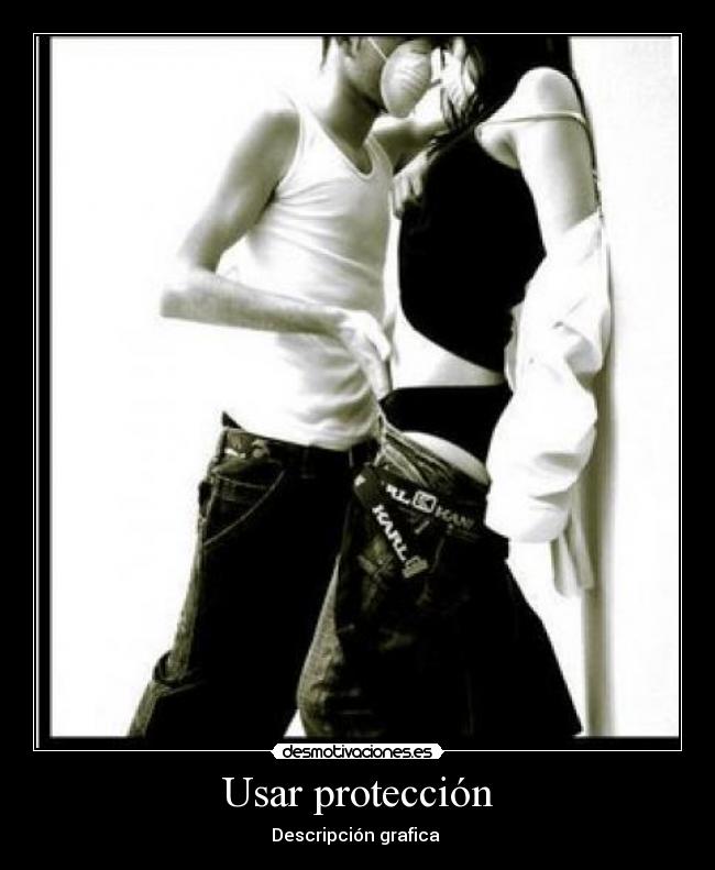 Usar protección - Descripción grafica 