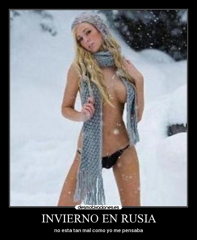 INVIERNO EN RUSIA -