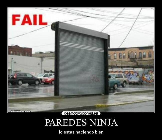 PAREDES NINJA -
