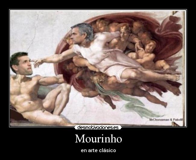 Mourinho - en arte clásico