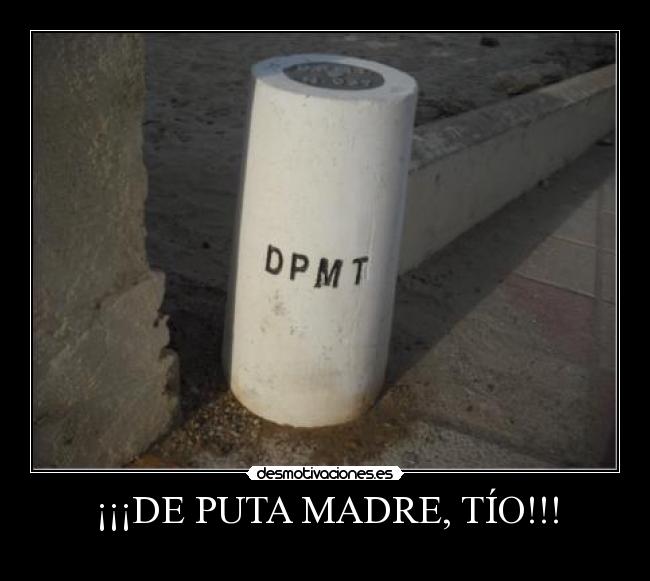 ¡¡¡DE PUTA MADRE, TÍO!!! -