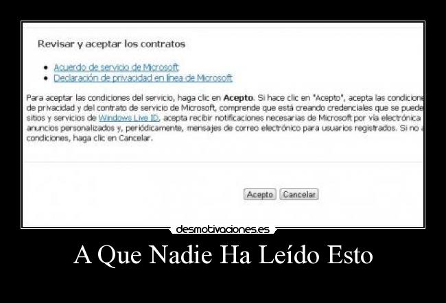 A Que Nadie Ha Leído Esto -