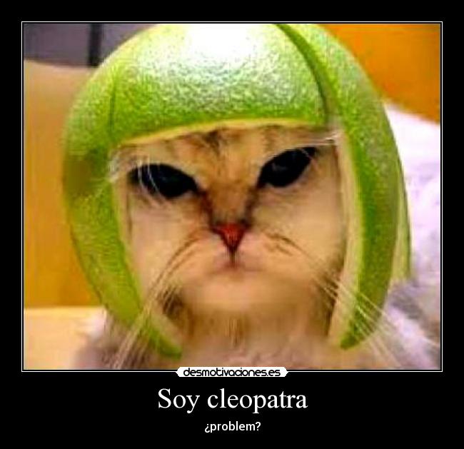 Soy cleopatra - ¿problem?