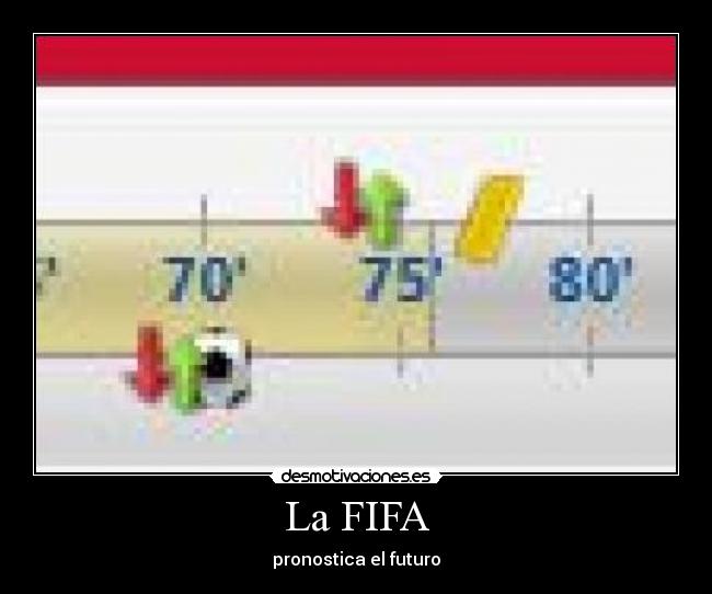 La FIFA - pronostica el futuro