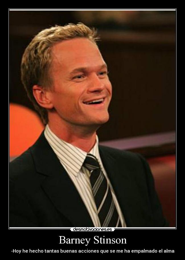 Barney Stinson -