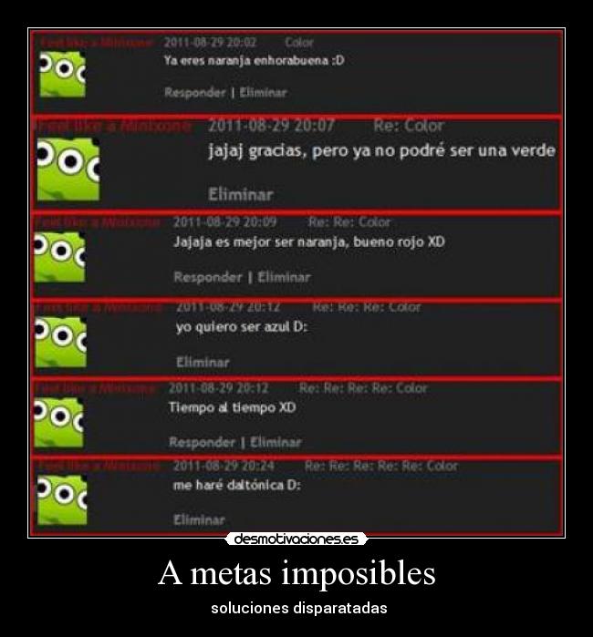 A metas imposibles - 