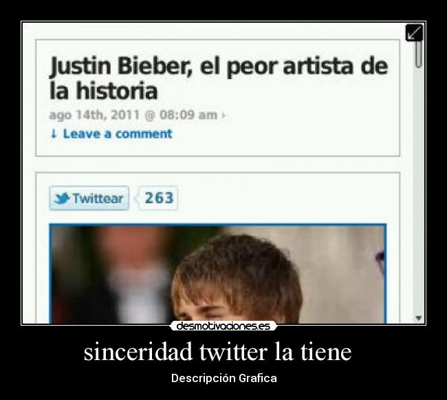 sinceridad twitter la tiene   - 