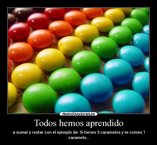 Todos hemos aprendido -