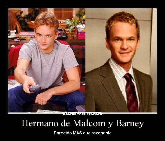 Hermano de Malcom y Barney -