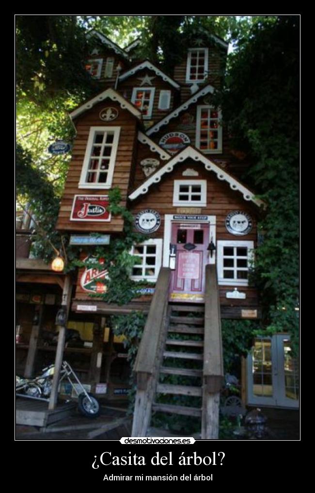 ¿Casita del árbol? - Admirar mi mansión del árbol