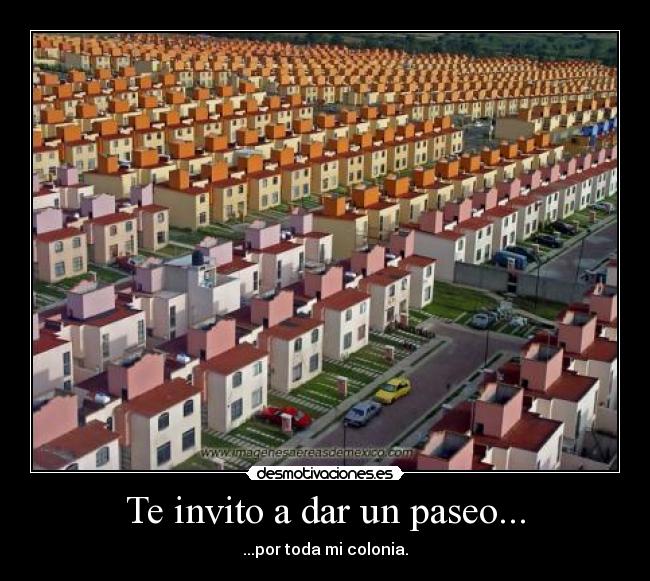 Te invito a dar un paseo... - 