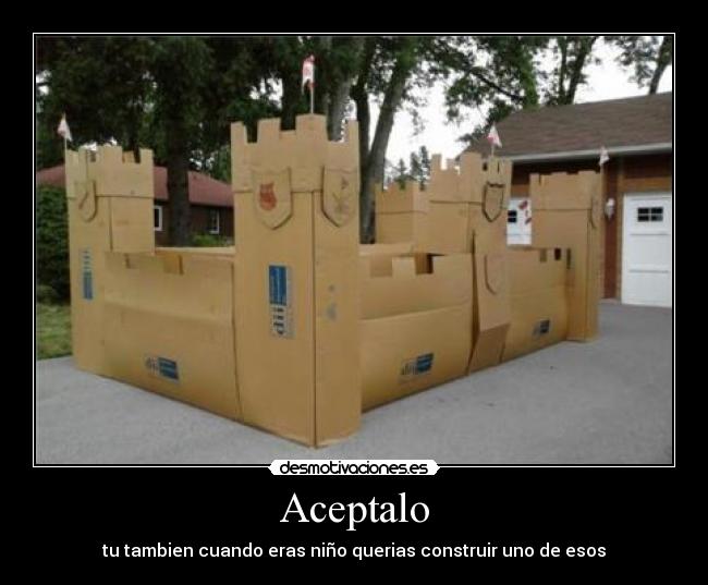 carteles castillo nino jugar desmotivaciones