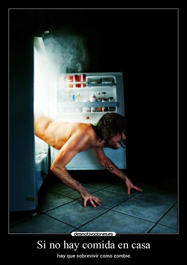 Si no hay comida en casa -