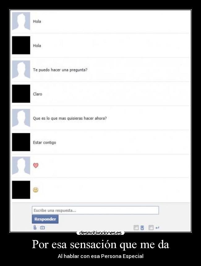 Por esa sensación que me da - 