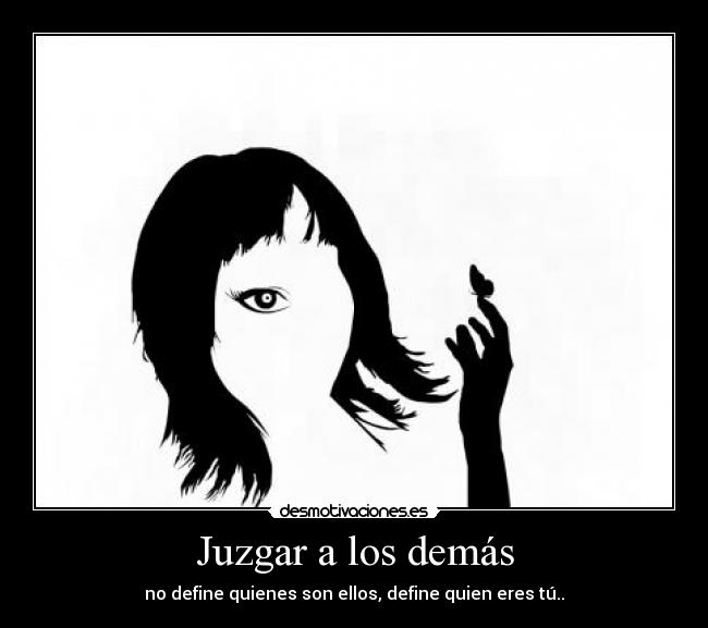 Juzgar a los demás - 