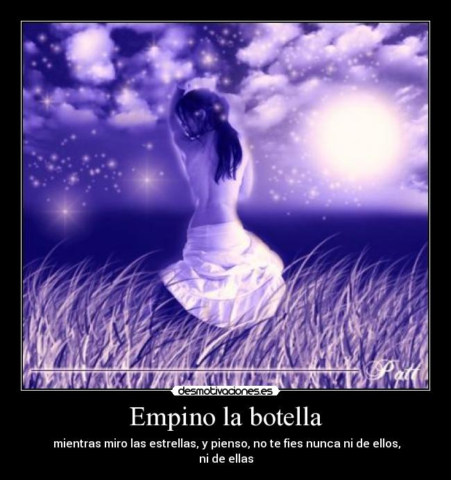 Empino la botella - 