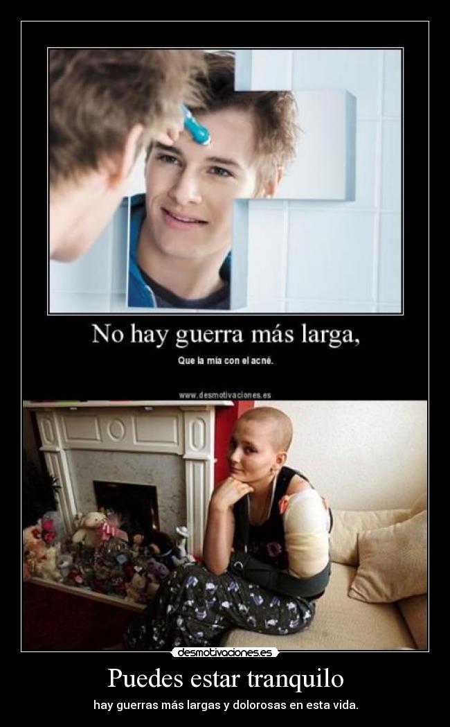 Puedes estar tranquilo - 