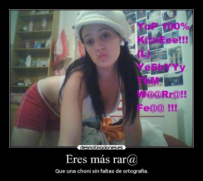 Eres más rar@ - 