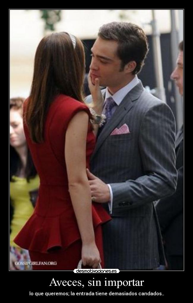 Aveces, sin importar - 