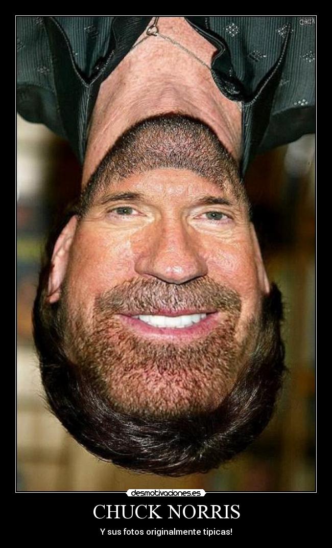 CHUCK NORRIS - Y sus fotos originalmente tipicas!
