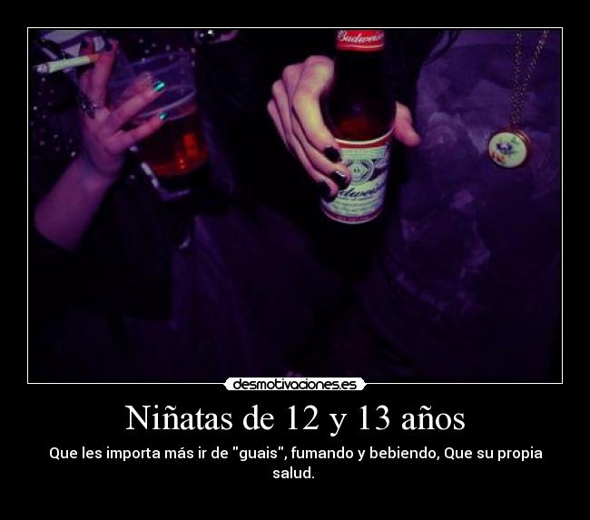 Niñatas de 12 y 13 años -