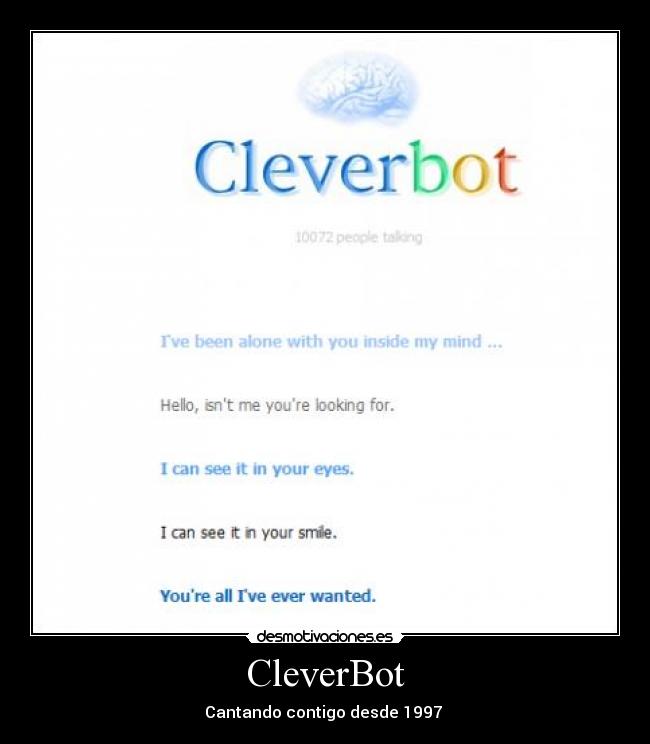 CleverBot - Cantando contigo desde 1997 