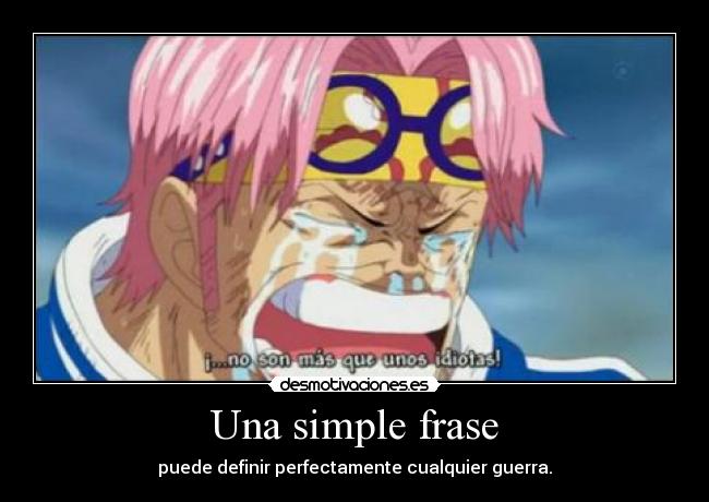 Una simple frase - 