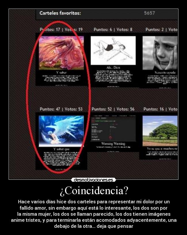 ¿Coincidencia? - 