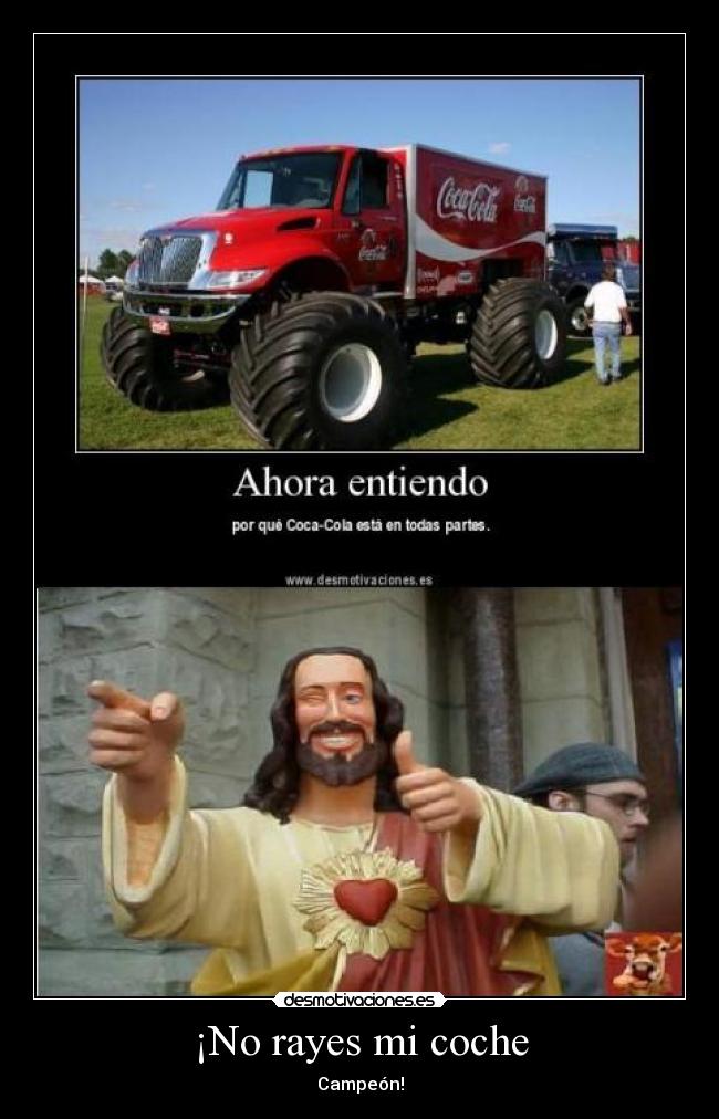 ¡No rayes mi coche - 