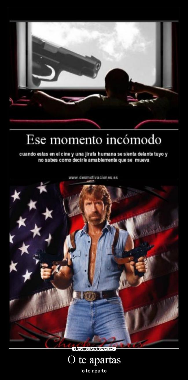 O te apartas - 