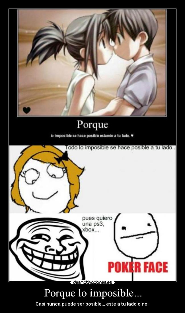 Porque lo imposible... - 