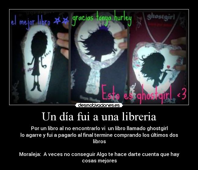 Un día fui a una libreria - 