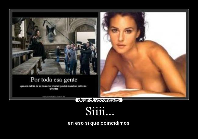 Siiii... - en eso si que coincidimos