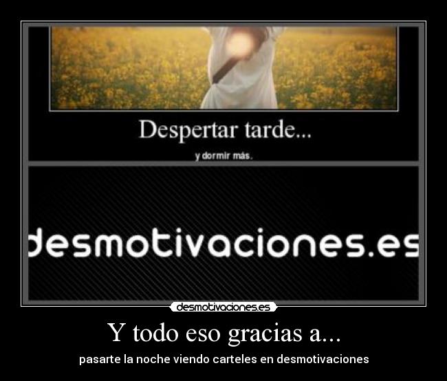 Y todo eso gracias a... -