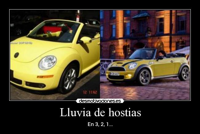 Lluvia de hostias - En 3, 2, 1...