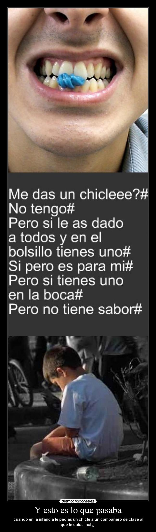 Y esto es lo que pasaba -