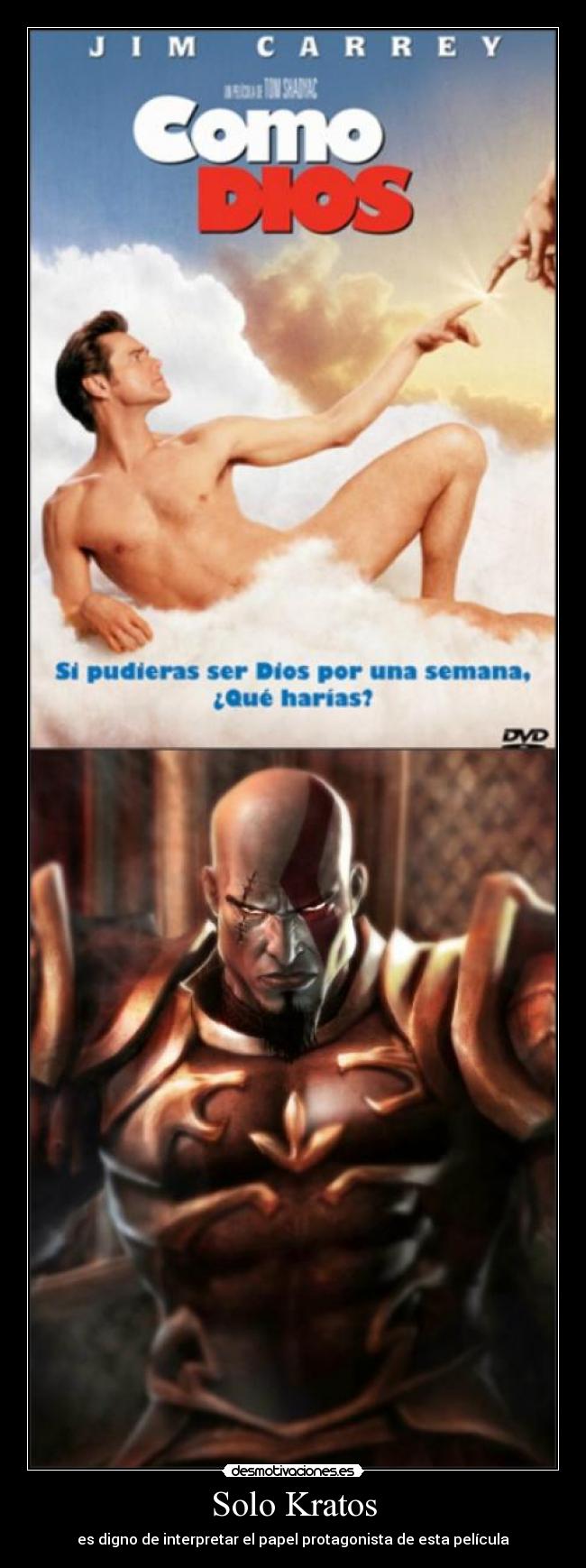 Solo Kratos - es digno de interpretar el papel protagonista de esta película