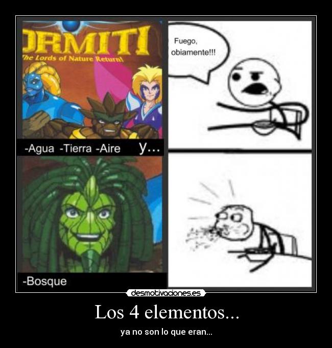 Los 4 elementos... - 