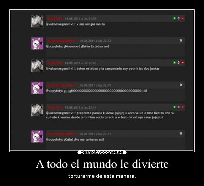 A todo el mundo le divierte -