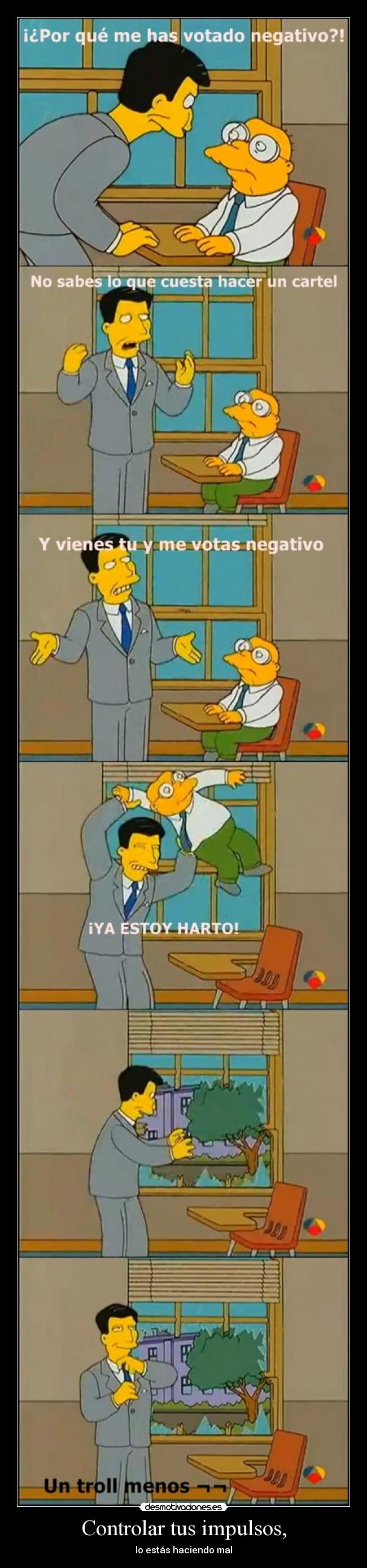 Controlar tus impulsos, - 