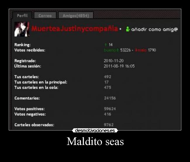 Maldito seas - 